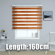 Korean Venetian Roller Curtain Blinds for Home & Office 60x160 80x160 100x160 120x160 140x160cm Wind