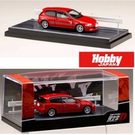 Honda CIVIC (EG6) (INITIAL D: Diorama Set with Driver Figure) 1:64(Hobby Japan)