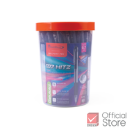 Quantum ปากกา ปากกาลูกลื่น 007 Hitz ดำ 0.7 จำนวน 50 ด้าม