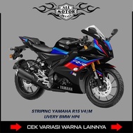 Yamaha R15 V4 Sticker Striping Hp4 Motif / R15M Motorcycle Decal / Sticker Emblem Motorcycle Accesso