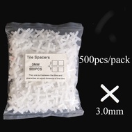 【LOCAL STOCK】3.0mm Cross Tile Spacer Marble Spacer Mosaic Spacer Tile Spacer (±500pcs/pack)