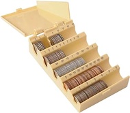 BankSupplies Clamshell Coin Holder Storage Box | Coin Sorter | Small &amp; Portable | Durable Build | Easy Counting | Great for Banks, Businesses, Shops &amp; Offices