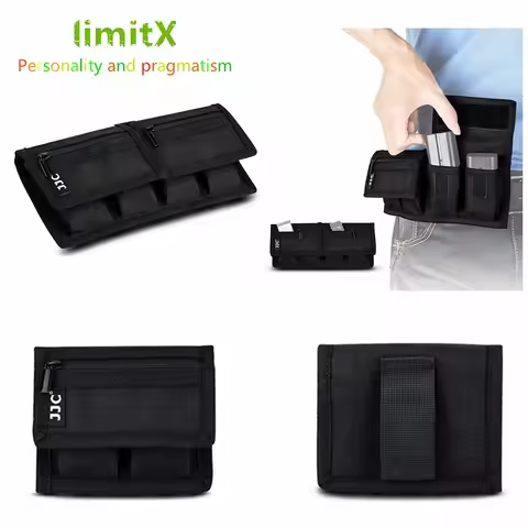 Battery and Memory Card Case Pouch Bag For Sony NP-F550 NP-FW50 NP-FZ100 Canon LP-E6 LP-E8 LP-E10 LP