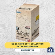[Local Stocks] One Piece Card Game EB-02 Anime 25th Collection Extra Booster Box EB02