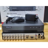 DVR PROVIEW 16CH / DVR 16 CHANNEL PROVIEW 2MP DS-7216HDT-PRO Support Audio Camera Series HDTVI