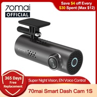 70mai Car DVR 1S APP English Voice Control 70mai 1S D06 1080P HD