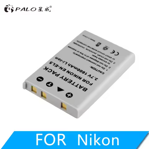 1600mAh EN-EL5 Digital Camera Battery Pack for Nikon Coolpix P4 P80 P90 P100 P500 P510 P520 P530 P50