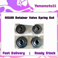( 2 PCS / SET ) RS150 RS150R RS 150 150R Retainer Valve Spring Set Up & Down Valve Retainer Valve Wa