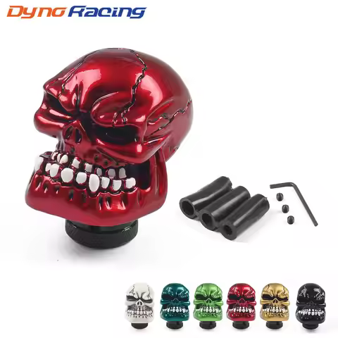 Universal Skull Gear Shift Knob Car Modification Sport Lever Gear Stick For Manual Transmission Head