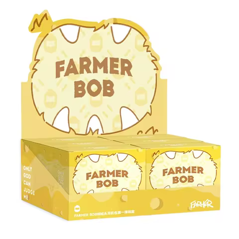 Finding Unicorn Farmer Bob Velvet Headset Bag First Play Blind Box Tide Pendant Decorative Ornaments