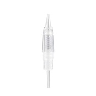 10PCS 1RL Permanent Makeup Clear Tattoo Needle Cartridges for Eyebrow Tattoo Machine (1R)