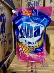 Túi nước giặt Aba Junco 2 trong 1 màu hồng 36kg