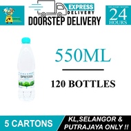 SPRITZER MINERAL WATER - 550ML X 24 BOTTLES (120 BOTTLES)