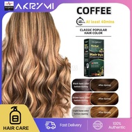 AKRYMI AUGEAS HAIR DYE SHAMPOO 500ML (Coffee) HAIR COLORING Haircare [FDA APPROVED]