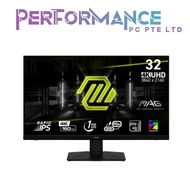MSI MAG 322UPF 4K 160Hz IPS model with HDMI 2.1 gaming monitor (3 YEARS WARRANTY BY CORBELL TECHNOLOGY PTE LTD)