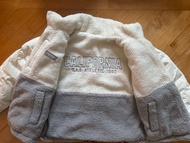 WHO A U 羽絨外套雙面米白色