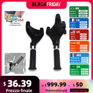 Rear Passenger Footrests Pedal w/Mount Kit For Harley Davidson Sportster Forty-Eight 48 Seventy-Two