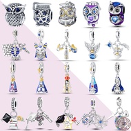 Charm Board Ley 925 Original Adjustment Pan Charm Bracelet Silver 925 Jewelry Pendant Silver Pyramid