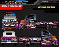 STICKER FULL MOBIL PICK UP GRANMAX  CARRY  L300 / DECAL PICK UP / DECAL GRANMAX / DECAL STICKER MOBI