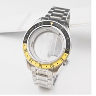 44mm Watch Case Modified Watch Case Luminous Circle for NH34/NH35/NH36/4R35A/4R36A Movement
