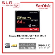 SanDisk Extreme PRO 32GB / 64GB / 128GB CompactFlash VPG-65 UDMA 7 [Up to 160MB/s Read, 150MB/s Write] CF Memory Card