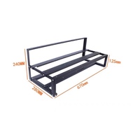 8 GPU Mining Frame including 4 x Fans