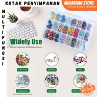 Multifunctional Adjustable Grid Box 24 Slots SQUARE Storage Box Multipurpose Storage Box/