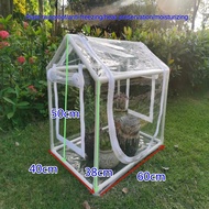 Garden Roof Style Flower Rack Succulent Insulated Greenhouse Fully Transparent Plant Growth Tent