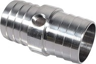 ICT Billet Radiator Hose Barb Coupler with 1/8" NPT Port 1-1/4" Steam Tube Adapter for LS Swap Steam