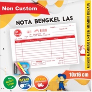 Nota Bengkel Las | Siap Kirim | Grosir  |  Murah  |  1 & 2 ply |  Percetakan  Narendra