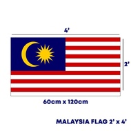 Malaysia Flag 60cm x 120cm ( 2 x 4 feet )