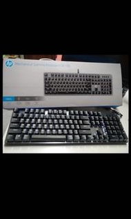 全新黑/白HP GK100機械鍵盤(红,青,黑 ,茶軸) Brand New Black/White HP GK100 Mechanical Keyboard (Red,Blue,Black,Brown Switch)