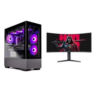Skytech Gaming PC Desktop – Intel Core i7 12700F 2.1 GHz & KOORUI 34 Inch Ultrawide Curved Gaming Mo