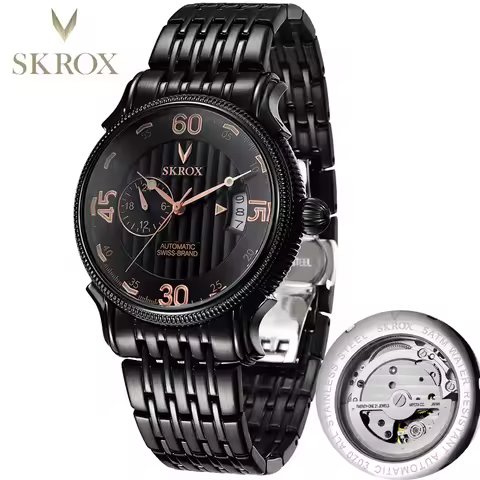 Original Miyota 8215 Japanese Automatic Movement Military Man Watch Sapphire Stainless Steel Mechani