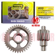 GEAR RATIO AEROX 155 GEAR RATIO NRGI RACING