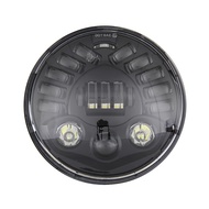 High Beam Super Bright White and Yellow Light 7-inch LED Round Headlights