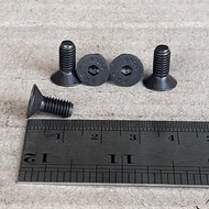 (2pcs) BAUT L VERSENG M5 X 12 BAJA / BAUT L M5 X 12 VERSENG / BAUT L VERSENG M5X12 BAJA HITAM / BAUT