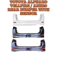Rear Bumper / Bumper Belakang Toyota Alphard Vellfire ANH20 08-15 Rear Bumper With Sensor / Bumper B