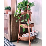 Bakul Bawang Bertingkat Mengkuang Rotan