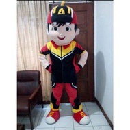 MERAH Red BoboiBoy Clown Costume