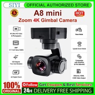SIYI A8 mini 4K Gimbal Camara 8MP Ultra HD 6X Digital Zoom Gimbal Camera with 1/1.7" Sony Sensor 95g