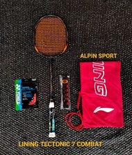 Raket Badminton  Lining Tectonic 7 Asean Premium 32 Lbs