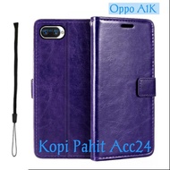 Case Untuk Hp Oppo A1K Cph1923 Flip Cover Wallet Sarung Hp Casing Dompet Flip Magnet