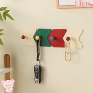 LILAC 3Pcs/Set Strong Adhesive Hook, Dopamine Arrow Shape Door Hook,  Multi-functional Punch-free Se