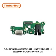 FLEX INFINIX X663/X677 (NOTE 11/NOTE 12/NOTE 12I 2022) CON T/C+CON H/F+MIC ORI
