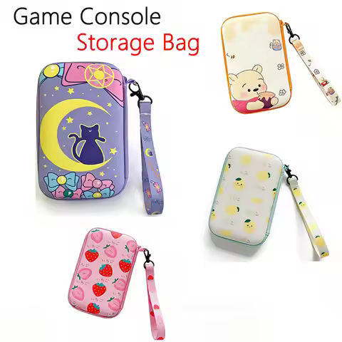 Portable Game Console Storage Bag for RG35XX PRO /RG34XX /RG35XX H Game Console Storage Bag Case for
