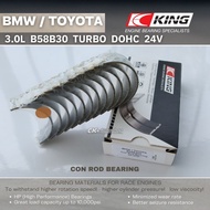 KING Bearing BMW 3.0L B58B30A for F20 F21 F22 F23 F30 F31 F32 F33 F34 F36 G01 G02 G11 G12 G30 G31 TO