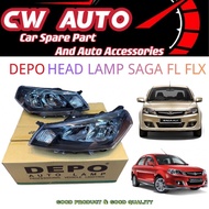 DEPO HEAD LAMP HEAD LAMP LIGHT LAMPU BESAR LAMPU DEPAN PROTON SAGA FL SAGA FLX 2011-2015