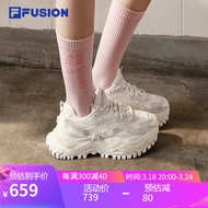 FILA FUSION斐乐潮牌运动鞋老爹鞋硬糖休闲鞋女欧阳娜娜同款鞋子