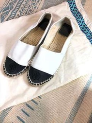 Tory Burch 漁夫鞋黑白色